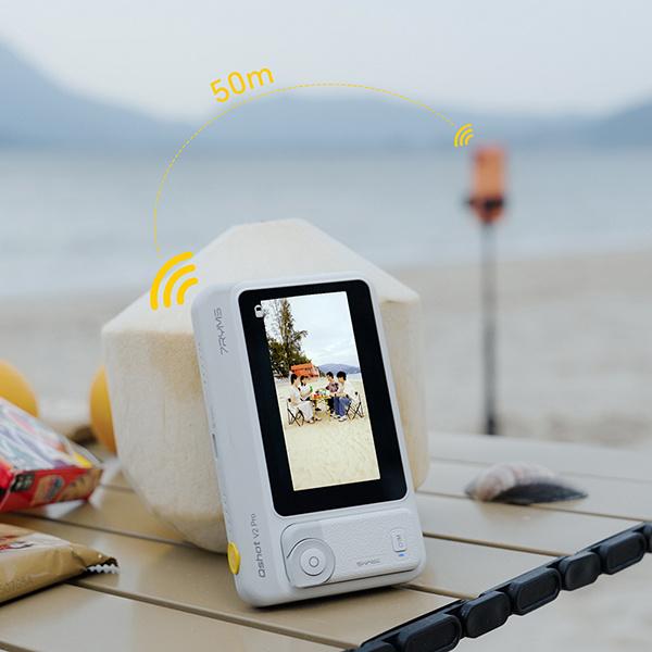 Actual product image 7Ryms Qshot V2 PRO Wireless Phone Monitor Screen White