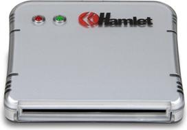 Produktbild Hamlet Smartcard- und Simkartenleser zum Anschluss an den PC (USB 2.0)