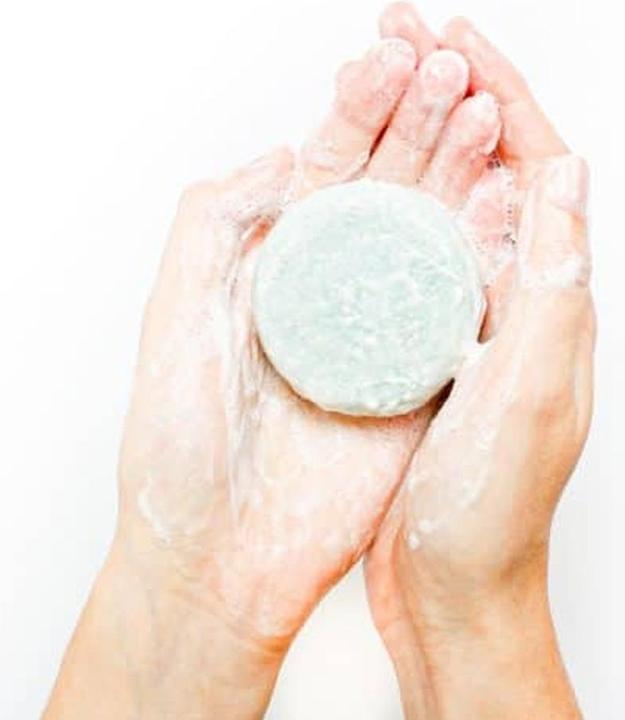 Actual product image Shampoo bar Eucalyptus (Solid shampoo)