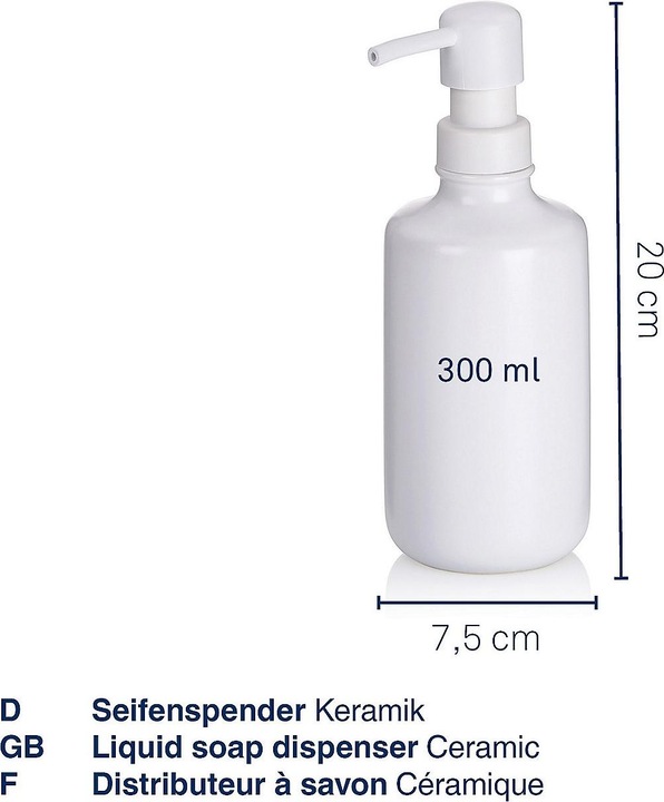 Produktbild Kela Seifenspender Leonie weiss