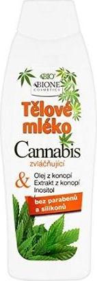 Bione Cosmetics Calming And Regenerating Body Milk Cannabis 500 Ml (Körpermilch, 500 ml)