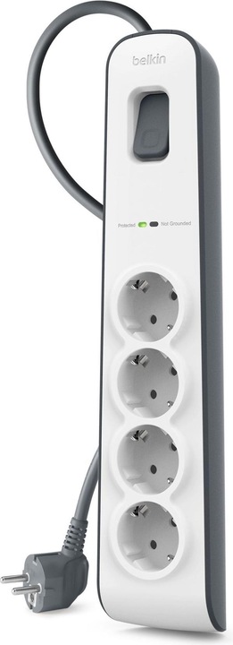 Produktbild Belkin Surgemaster (4 x, CEE 7/3, 2 m)