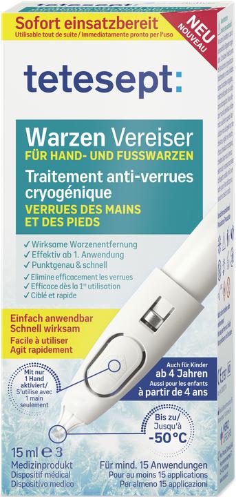 Image du produit Tetesept Warzenvereiser (Masque de pied, 15 ml)