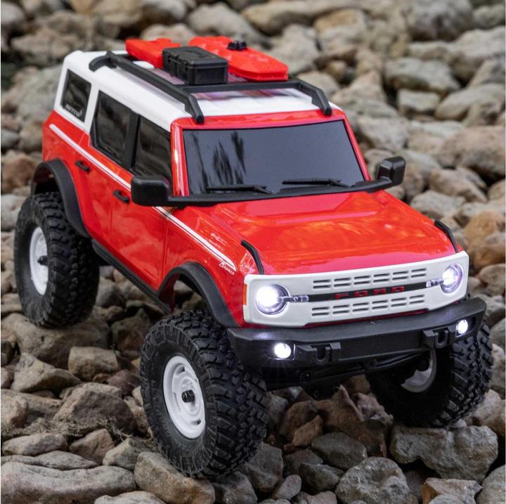 Image du produit Axial Rock Crawler SCX24 Ford Bronco, Rot RTR, 1:24 (RTR Prêt à fonctionner)