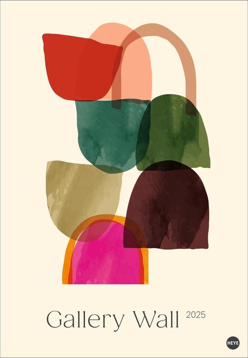 Actual product image Heye Gallery Wall Poster Calendar 2025