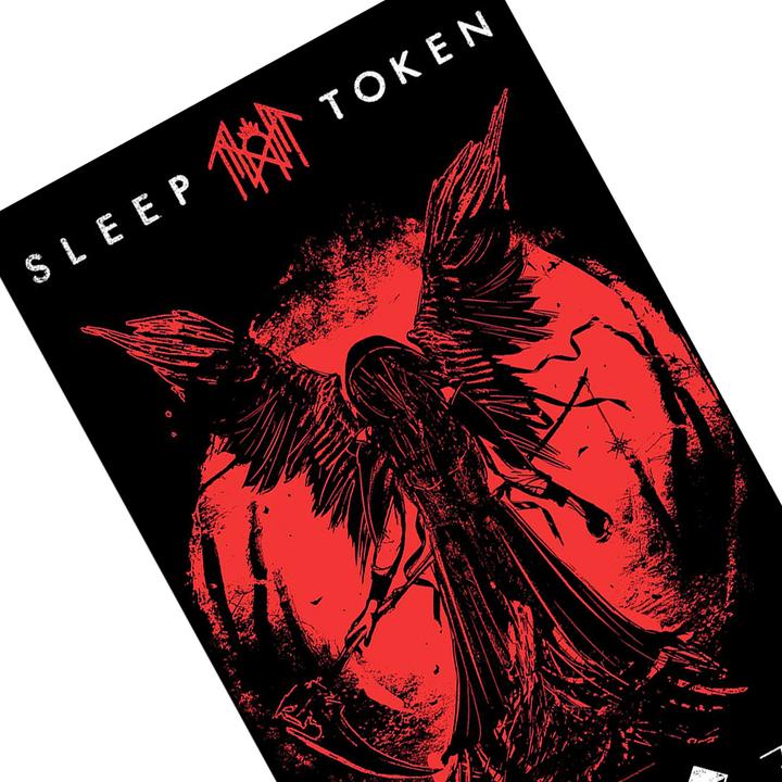 Actual product image Sleep Token Take Me Back To Eden Textile Poster (70 x 106 cm)
