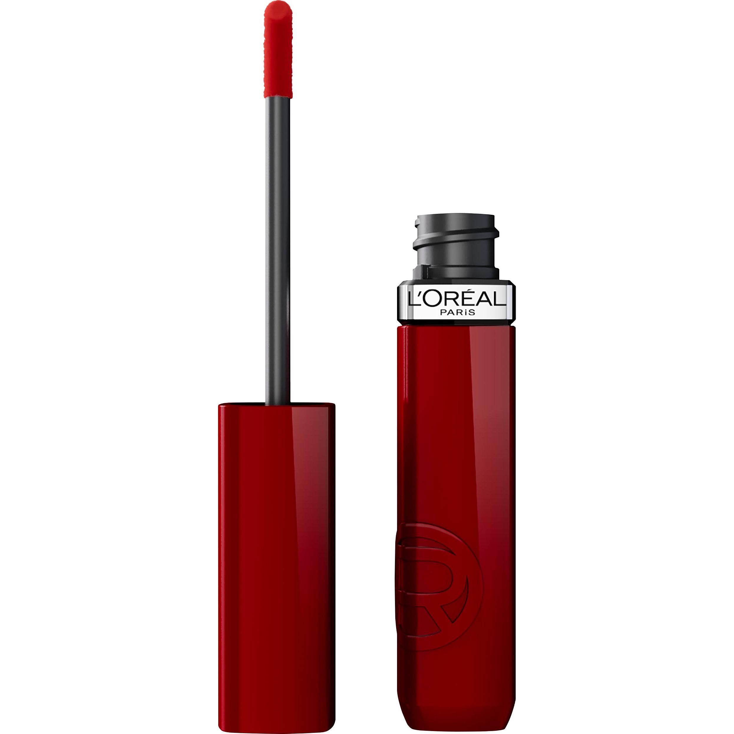 L'Oréal Paris, Lippenstift + lipgloss, L'Oreal Infaillible (#C90101)