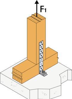 Image du produit Simpson Sst Raccord d'angle AH16050 160 x 50x40mm S.3 mm ETA 07/0285 (Connecteur coudé, 100 pcs)