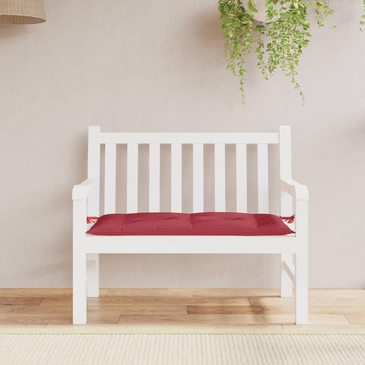 Actual product image vidaXL Garden bench cushion O x ford fabric (100 x 50 x 7 cm)
