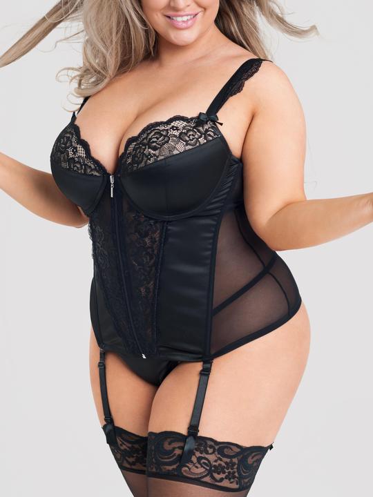 Produktbild Lovehoney Treasure Me Corsagen-Set (lila) (5XL, 6XL)