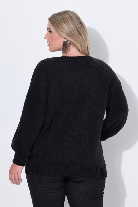 Produktbild Miamoda Strickjacke, Loose Fit, Schleifenverschluss (50, 52)
