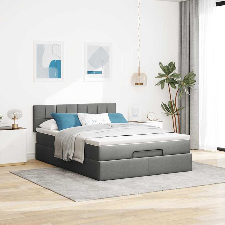 Produktbild vidaXL Ottoman-Bett (140 x 190 cm)