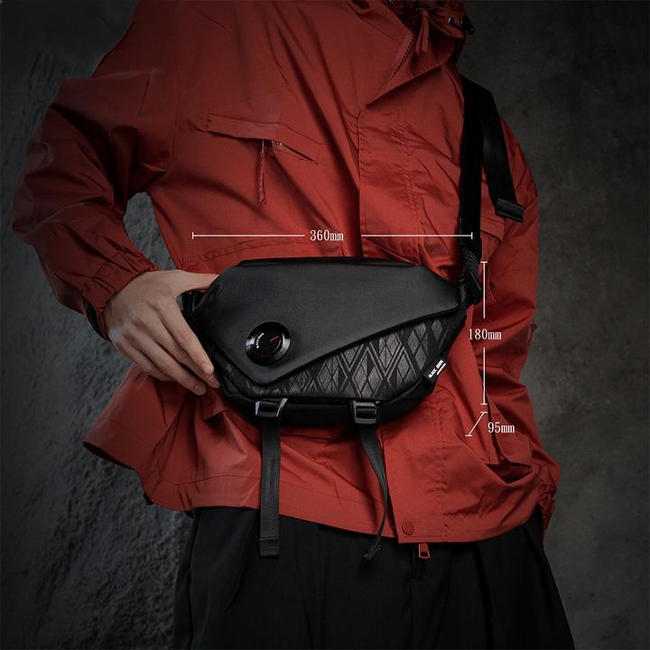 Actual product image VSGO Black Snipe photo shoulder bag (Camera shoulder bag, 4 l)