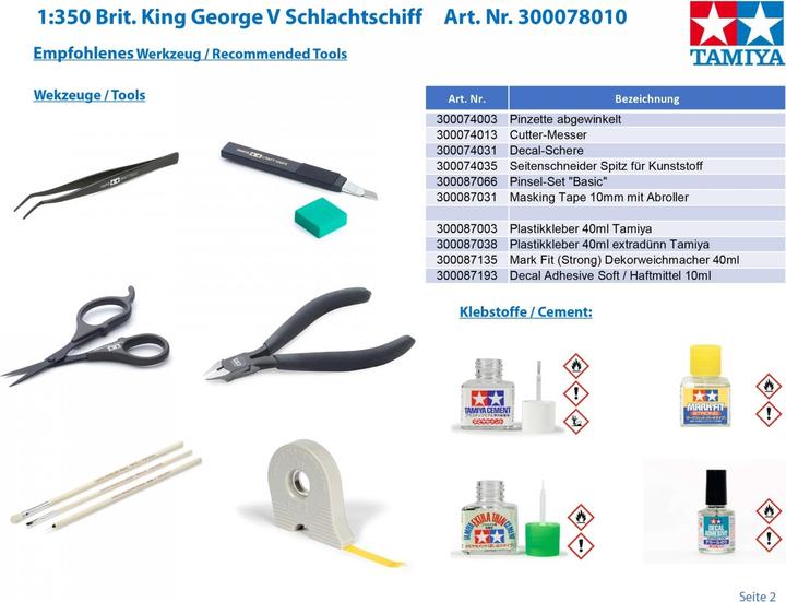 Image du produit Tamiya Le roi George V