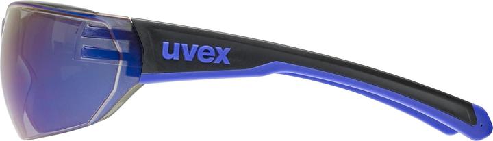 Actual product image Uvex Sports Equate (black-blue matt, Mirror Blue)