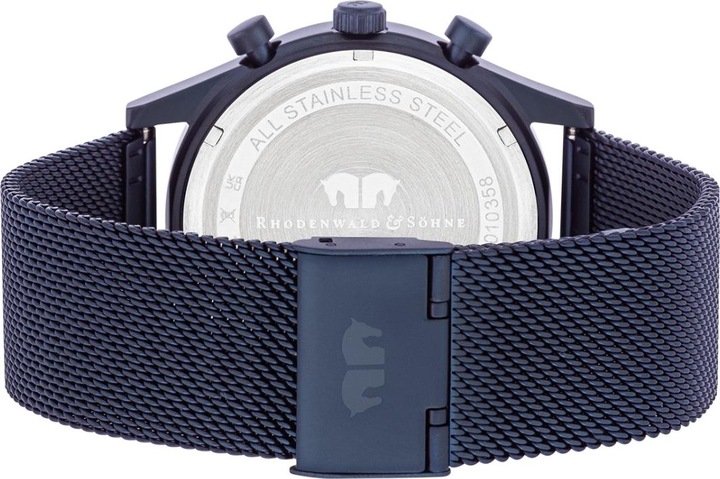 Produktbild Herren Chronograph Goodwill Edelstahl blau - 26527 (Chronograph, 43 mm)