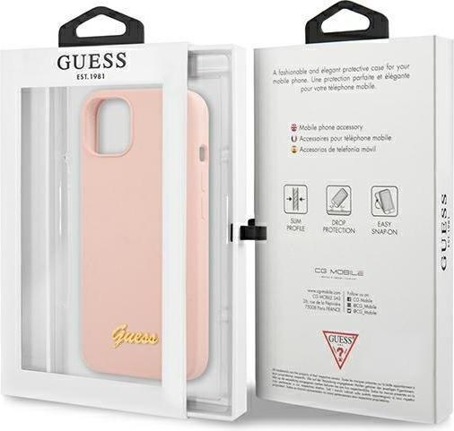Produktbild Guess GUHMP13MLSLMGLP iPhone 13 6.1 quot light pink (Apple iPhone 13)