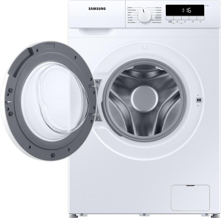 Produktbild Samsung Waschmaschine WW80T304MWW/WS Links (8 kg, Links)