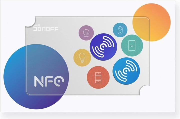 Actual product image Sonoff NFC tag