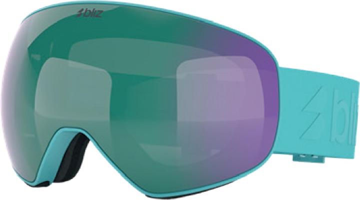 Brown W Green Multi, Matte turquoise