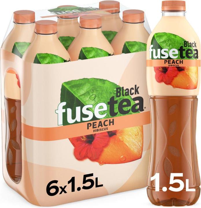 Produktbild Fusetea Peach-Hibiscus (6 x 150 cl)