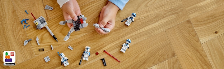 Actual product image LEGO 501st Clone Troopers Battle Pack (75345, LEGO Star Wars)