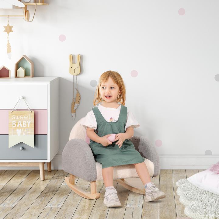 Actual product image Homcom Children's sofa with rocking function (Children sofa)