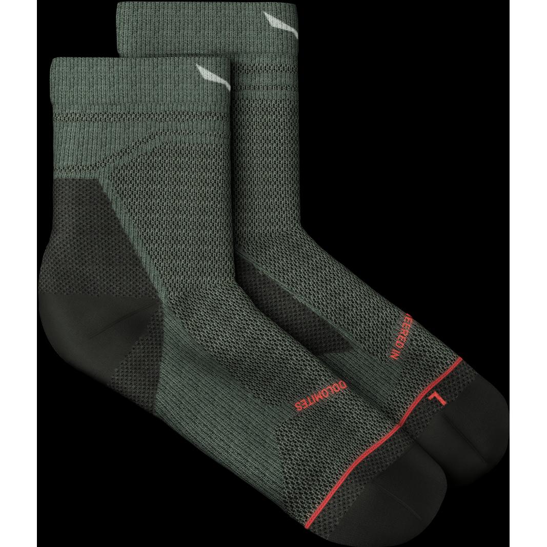 Salewa, Herren, Sportsocken, Eagle Light Quarter Sock (45 - 47), Grün