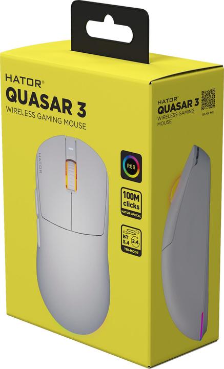 Actual product image Hator Quasar 3 Wireless (Cable, Wireless)