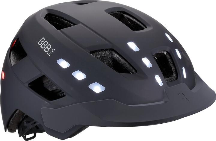 Actual product image BBB Helmet District LED unisize M/L (55-60cm) (55 - 60 cm)