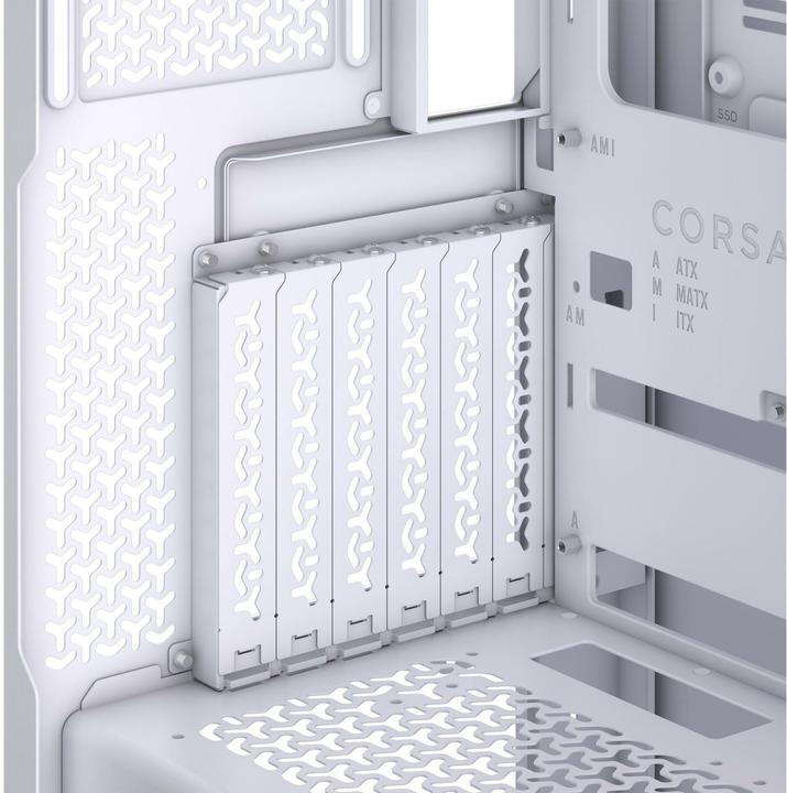 Actual product image Corsair Case iCUE 3500X RGB Midi TG white BTF+ZERO (E-ATX)