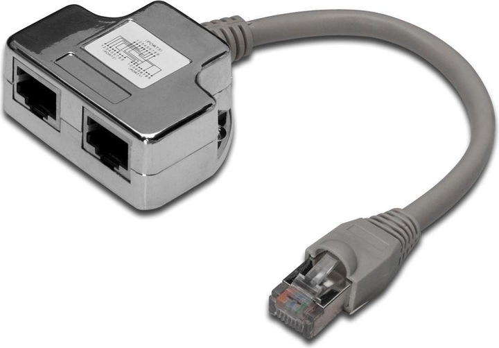 Immagine prodotto Digitus Adattatore cavo patch, CAT 5e, schermato - 1:1 (RJ45, RJ45 (1x))