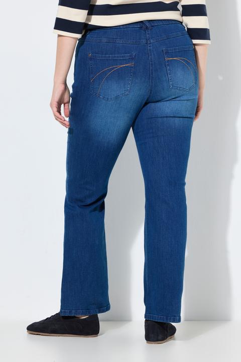 Produktbild Ulla Popken Jeans Marie, Bootcut, Elastikbund (48)