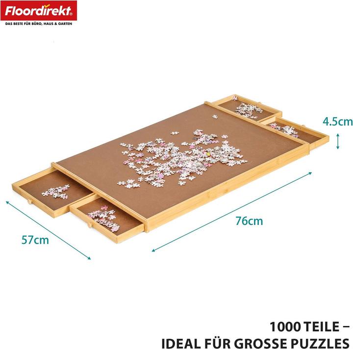 Produktbild Floordirekt Puzzletisch Yukon (1000 Teile)