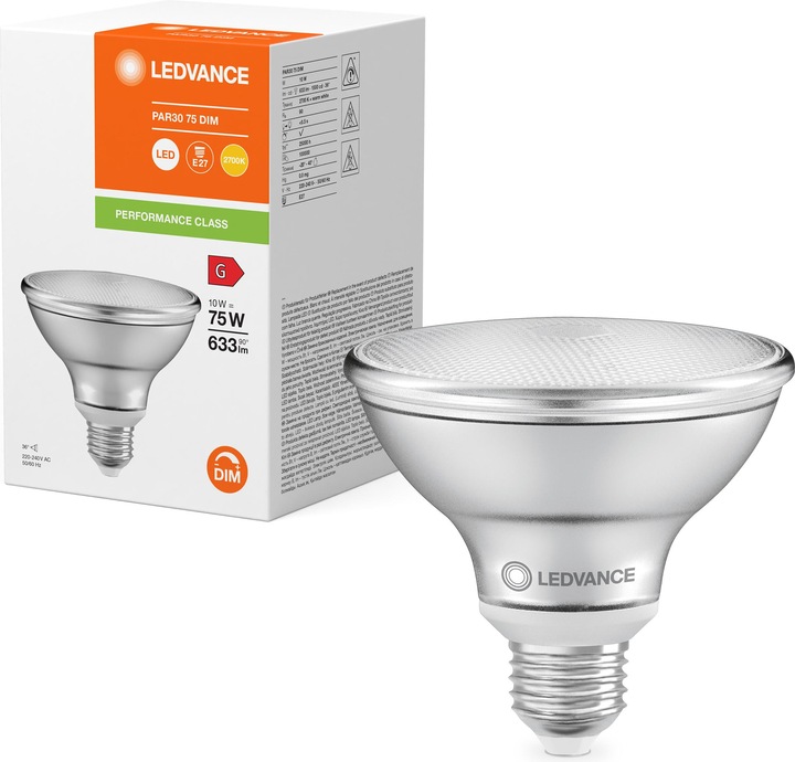 Produktbild Ledvance LED-Reflektorlampe (E27, 10 W, 633 lm, 6 x, G)
