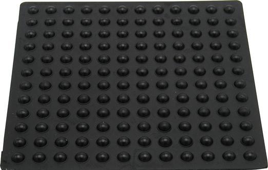 Produktbild RND Components Gummimatte, Rund, 6x6x3mm, Schwarz