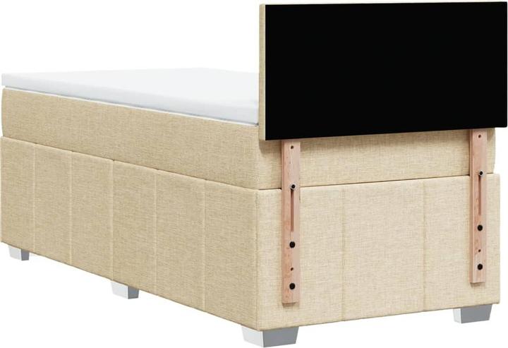 Produktbild vidaXL Bo x springbett mit Matratze 80 x 200 cm Stoff (80 x 200 cm)