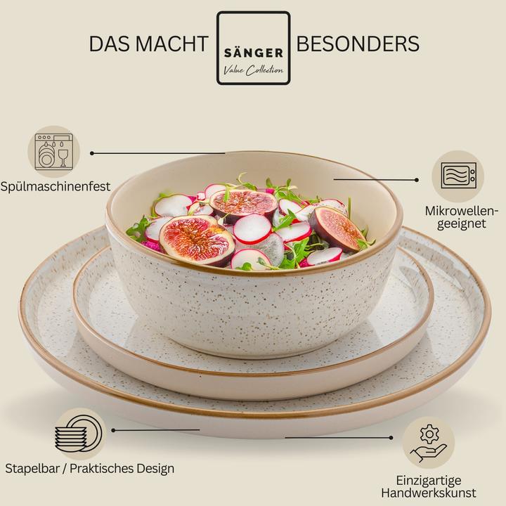 Produktbild Sänger Geschirr Rio (24 Stück)