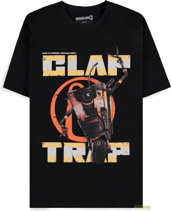 Immagine prodotto Difuzed Borderlands - Maglietta a maniche corte Clap Trap Uomo - M (M)