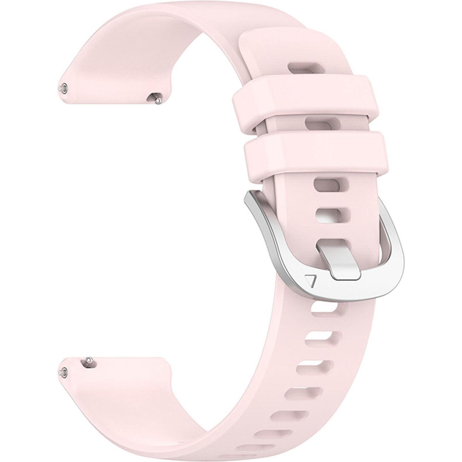 Thumbnail - Strap-it Armband (22 mm, Silikon, vivoactive 4), Uhrenarmband, Rosa