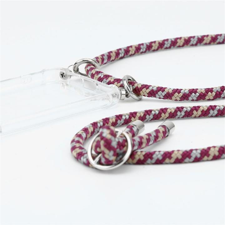 Produktbild Cadorabo TPU Handy Kette SILBER Cover