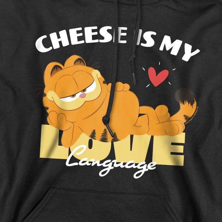Produktbild Garfield Cheese Is My Love Language Kapuzenpullover (L)