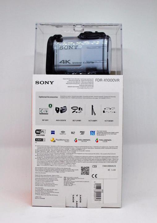 Produktbild Sony Fdr-X1000vr (8.80 Mpx, 30p)