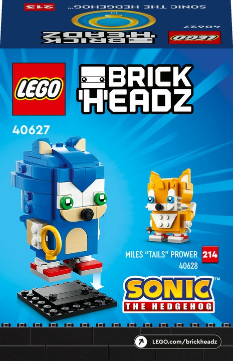 Image du produit LEGO Sonic the Hedgehog (40627, LEGO Brickheadz)
