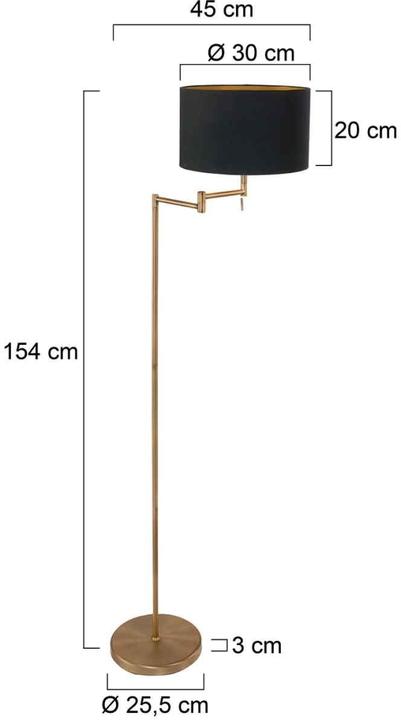 Produktbild Steinhauer Stehleuchte Bella (E27)