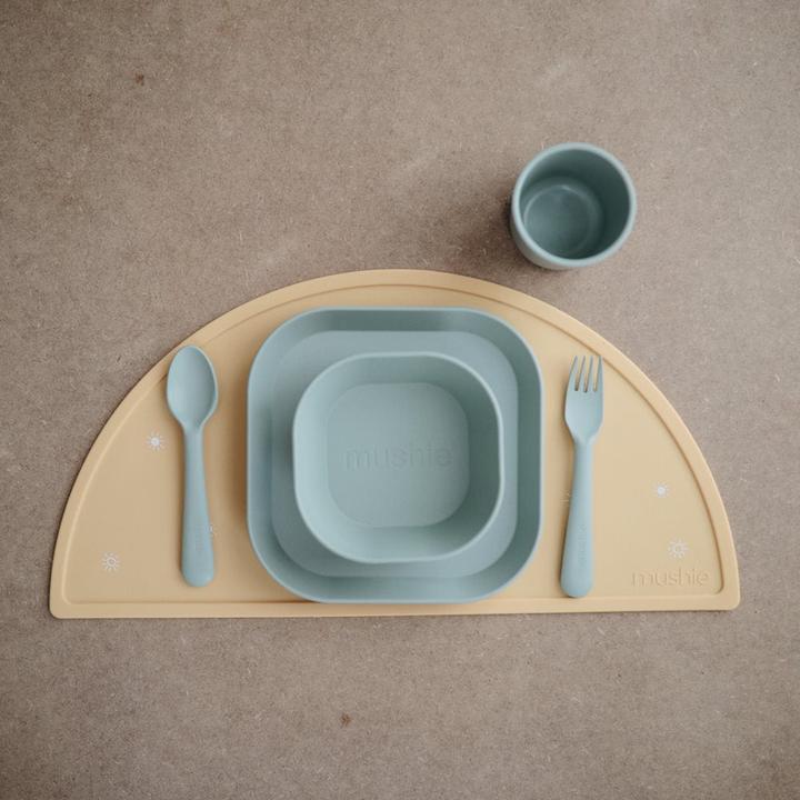 Actual product image Mushie Geschirrset 3-teilig Sage