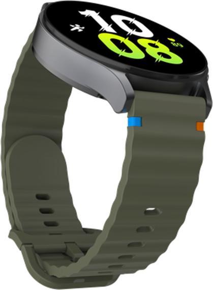 Actual product image Just in Case ActiveFlex Strap - Galaxy Watch 20mm - Khaki (20 mm, Silicone)