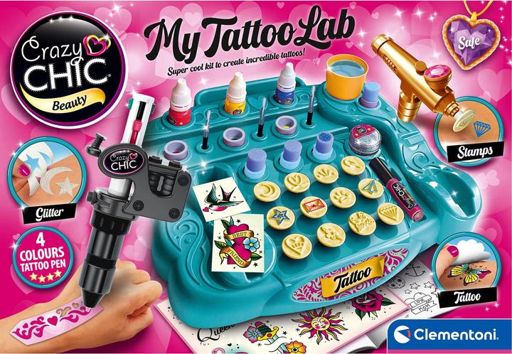 Produktbild Clementoni Crazy Chic My Tattoo Lab DFI