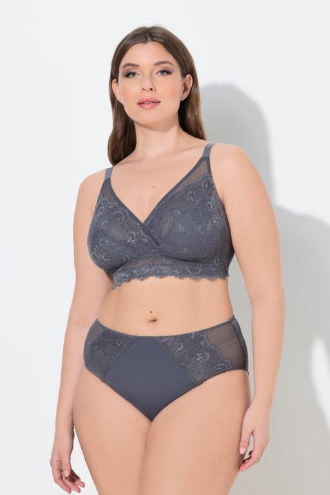 Produktbild Ulla Popken Bralette, Spitze, ohne Bügel (Einzelpack, 95 E)