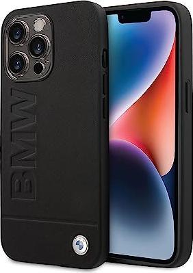 Produktbild BMW Etui BMHMP14XSLLBK iPhone 14 Pro Max 6,7" czarny/black hardcase Signature Logo Imprint Magsafe (Apple iPhone 14 Pro Max)
